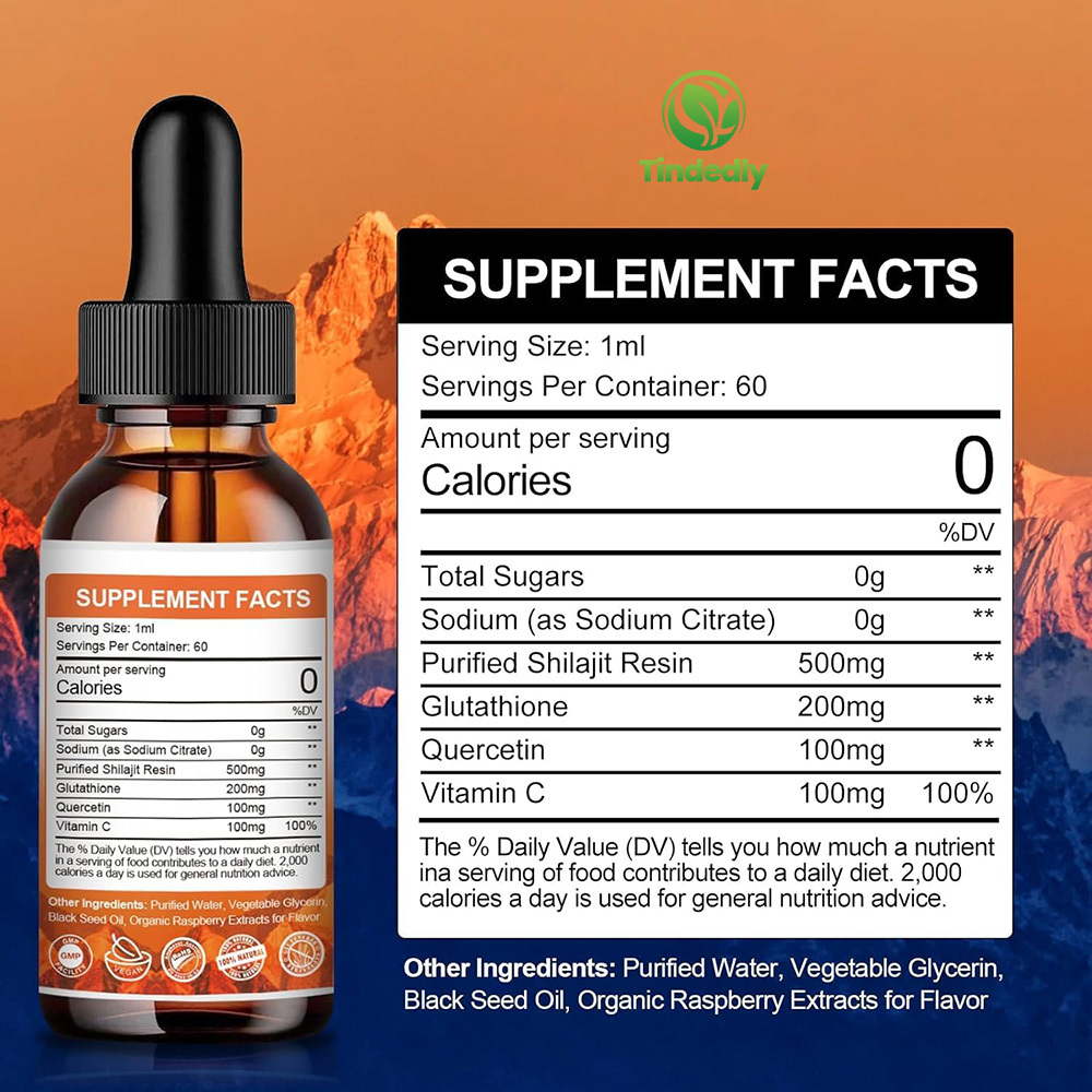 Organic Shilajit Liquid Drops 