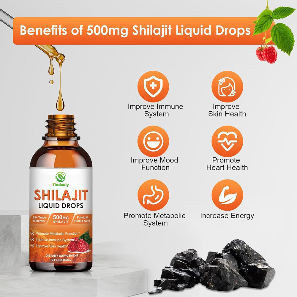 Organic Shilajit Liquid Drops 