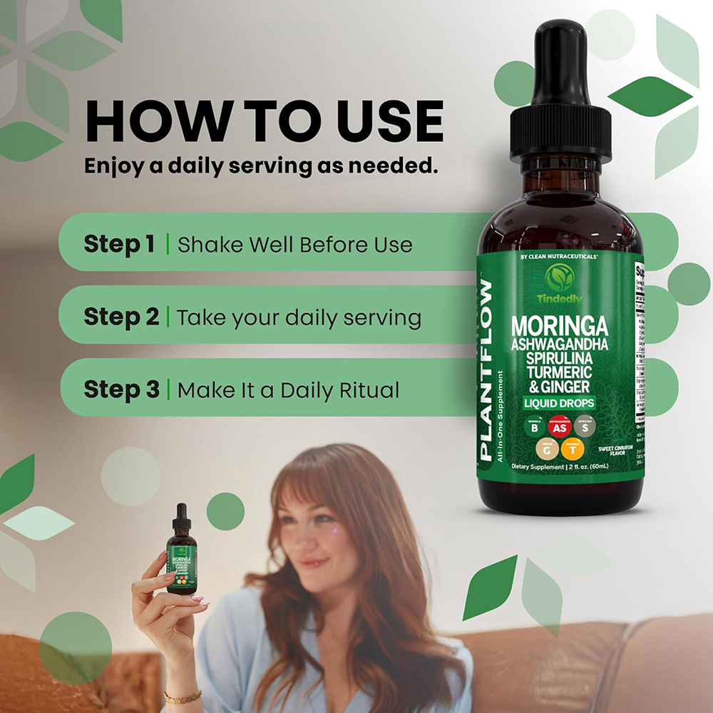 Tindedly Moringa Drops