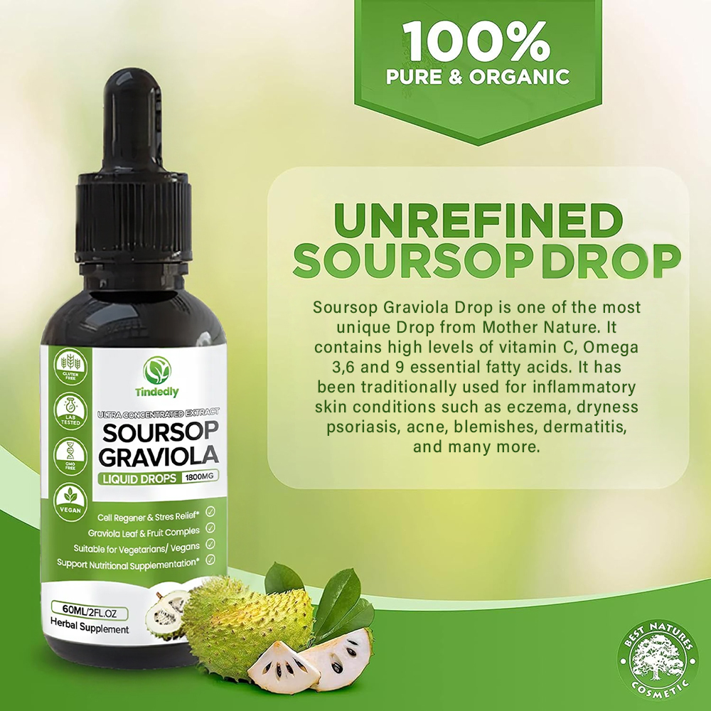 Organic Soursop Drop – Unrefined Care for Healthier Skin