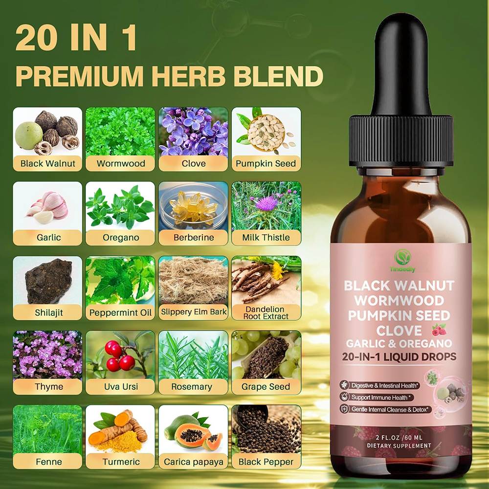 20 in 1 Black Walnut Wormwood Tincture