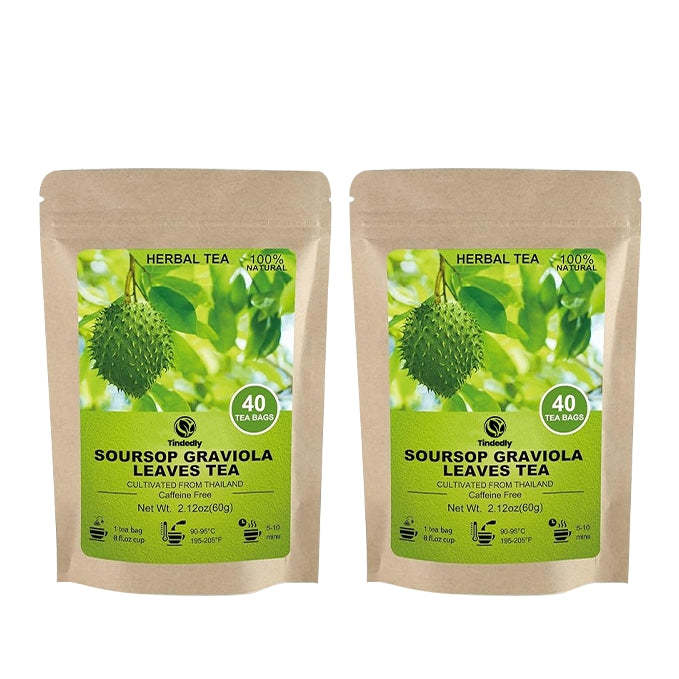 Soursop Leaves Tea Bags - Improve Digestion, Support Healthy Skin & Sleep