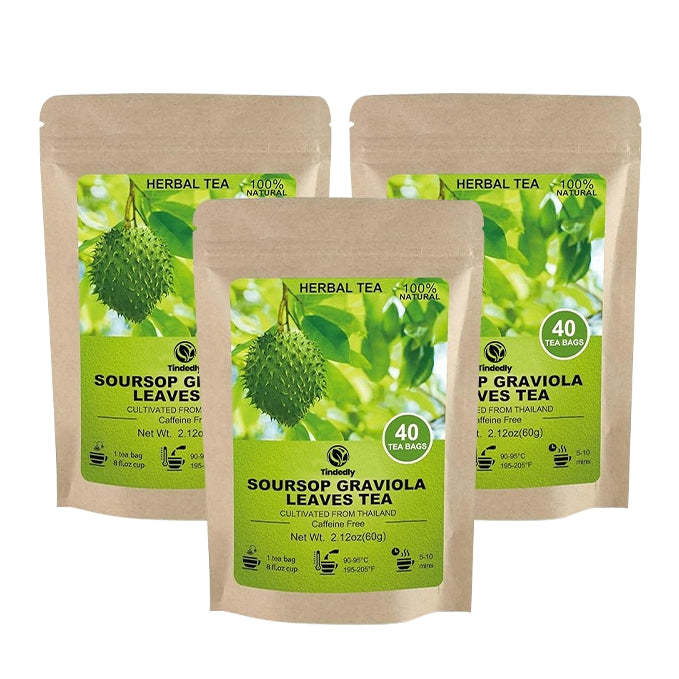 Soursop Leaves Tea Bags - Improve Digestion, Support Healthy Skin & Sleep