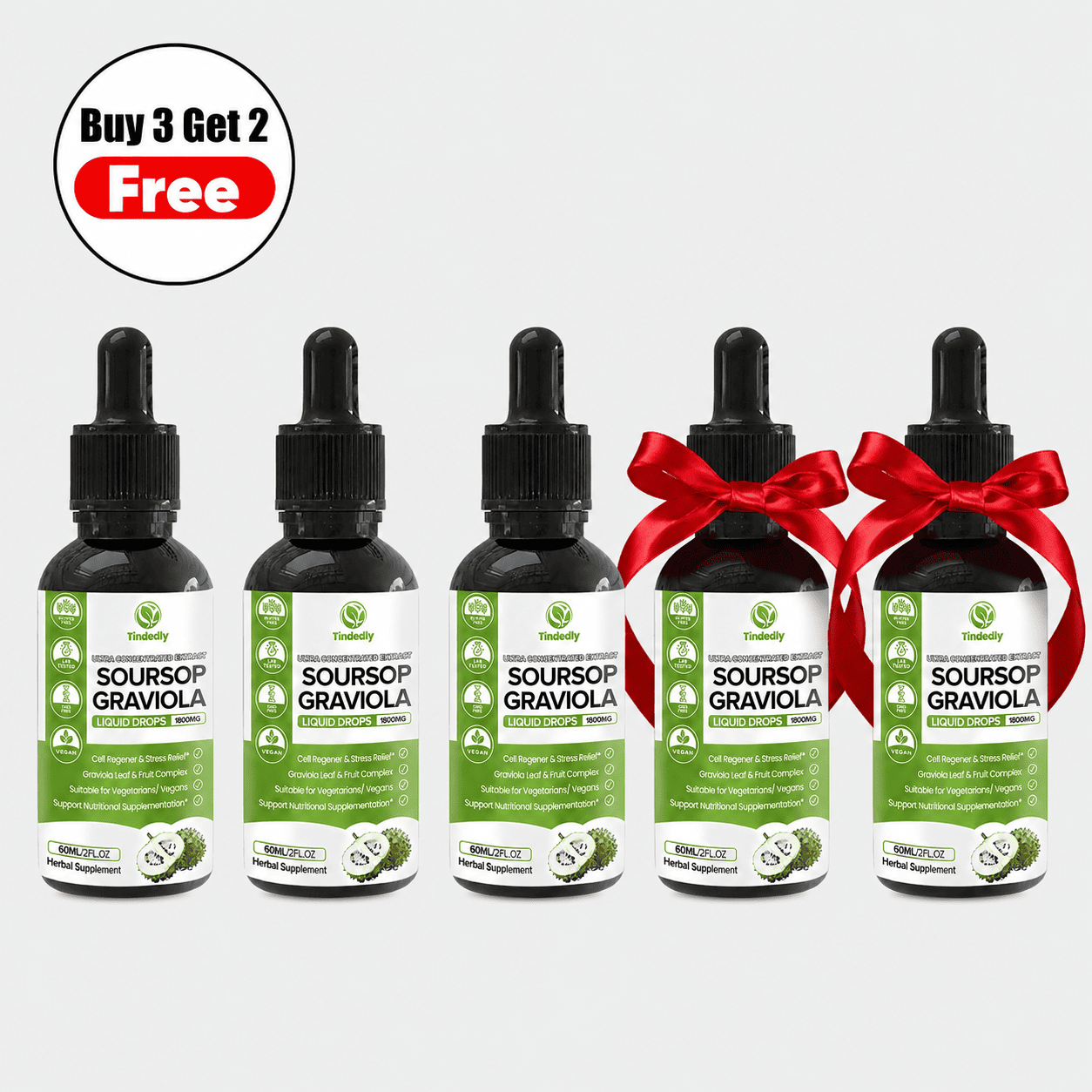 100% Pure Organic Soursop Drop Extract