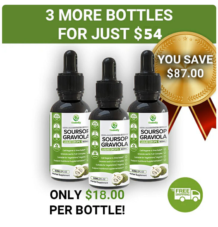 100% Pure Organic Soursop Drop Extract