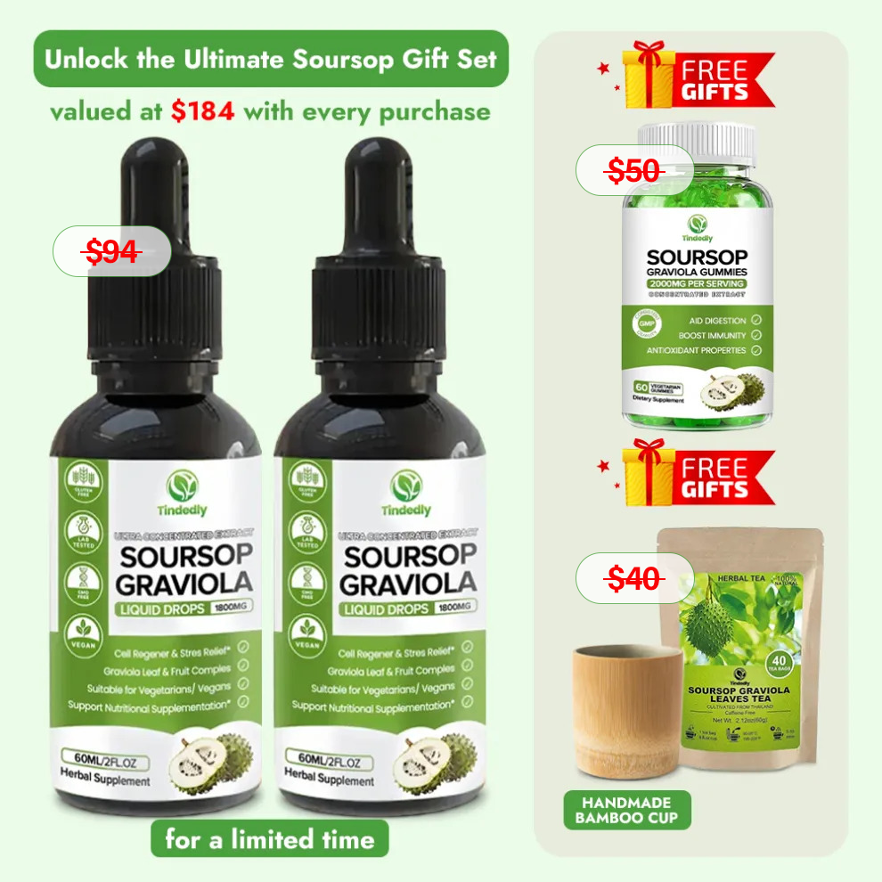 Limited-Time Ultimate Soursop Gift Set - Free Gifts Included!