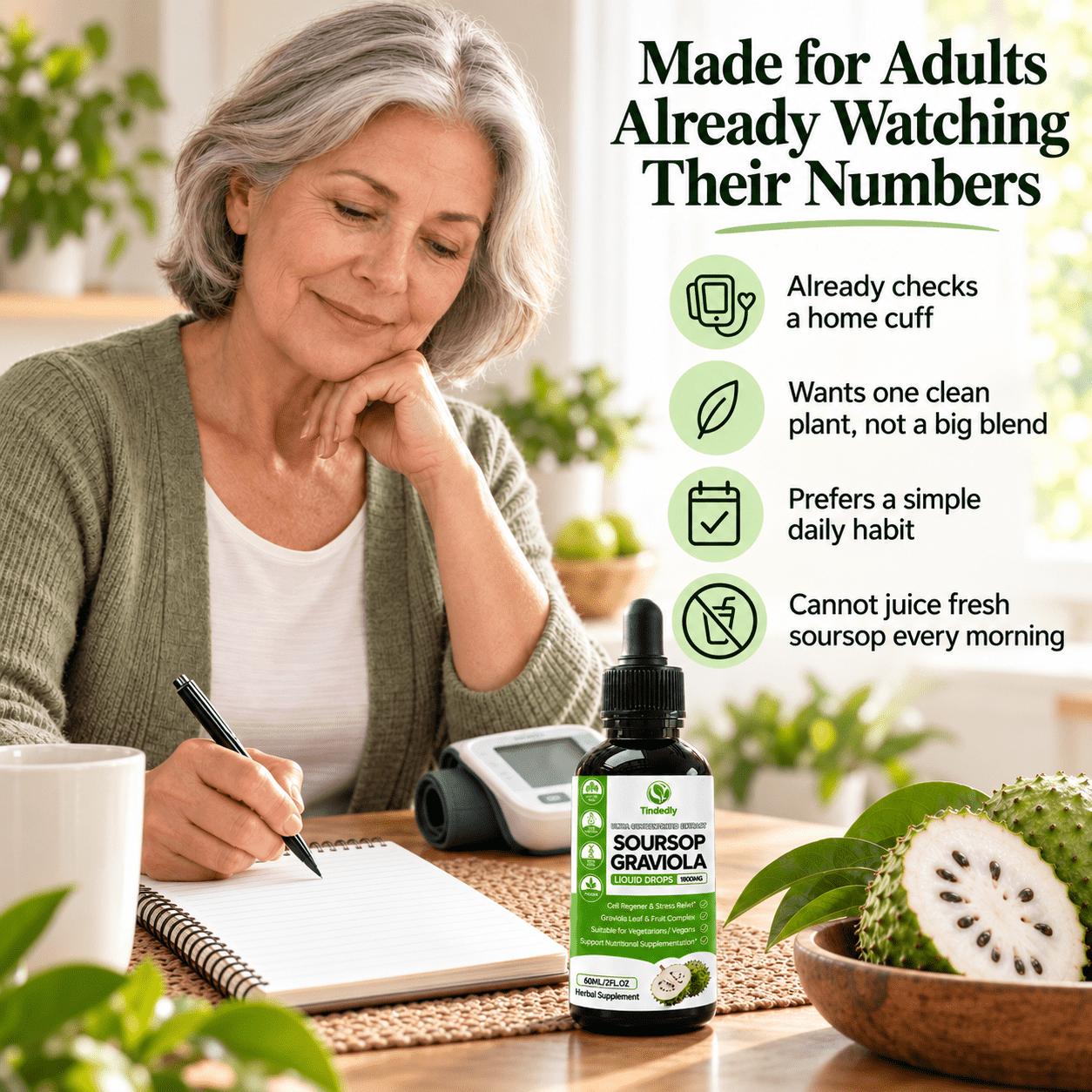 Organic Soursop Drops for Adults Already Watching Their Numbers