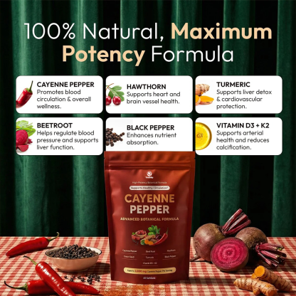 Tindedly Cayenne Pepper Softgels