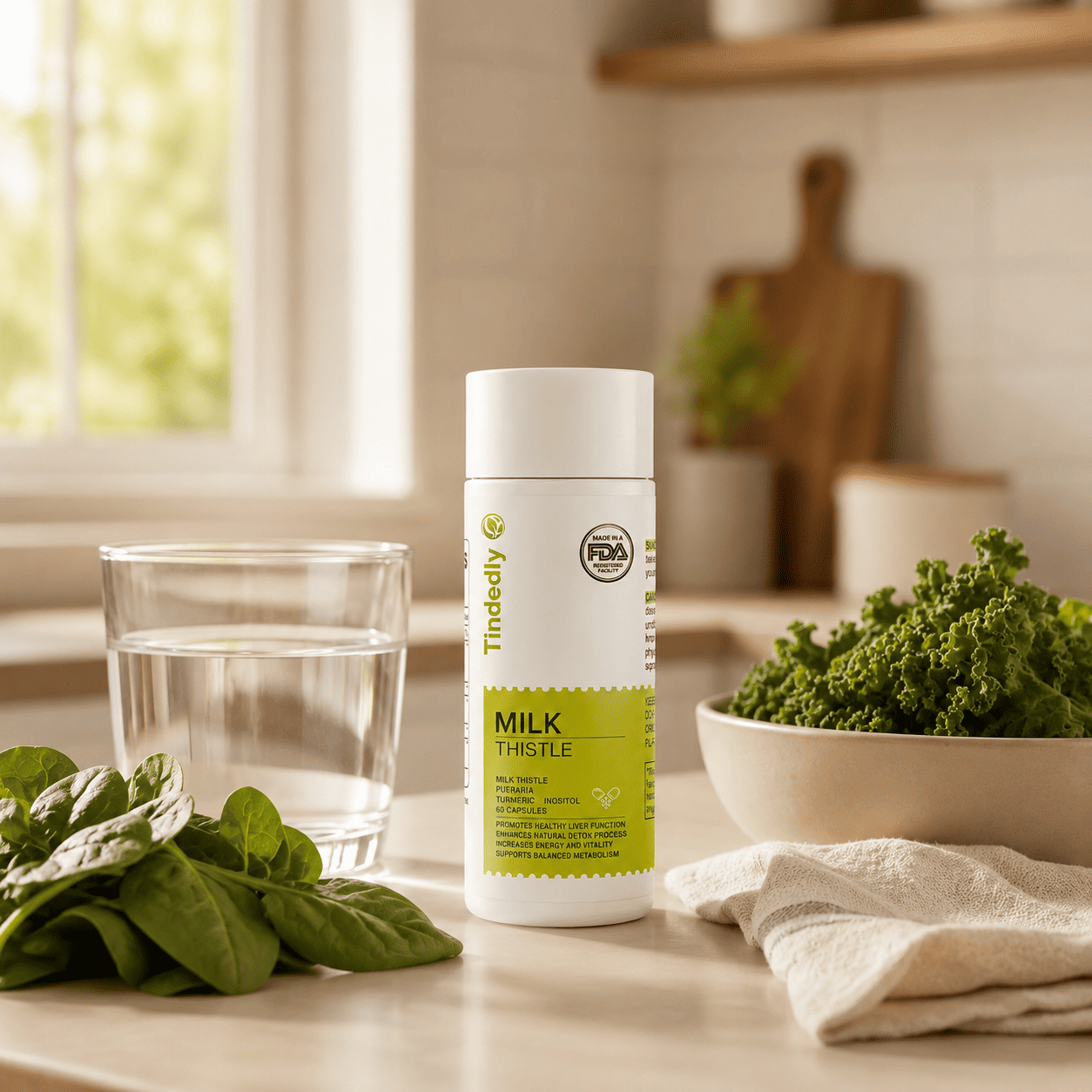 Tindedly liver support daily routine