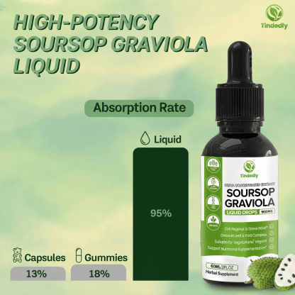 100% Pure Organic Soursop Drop Extract