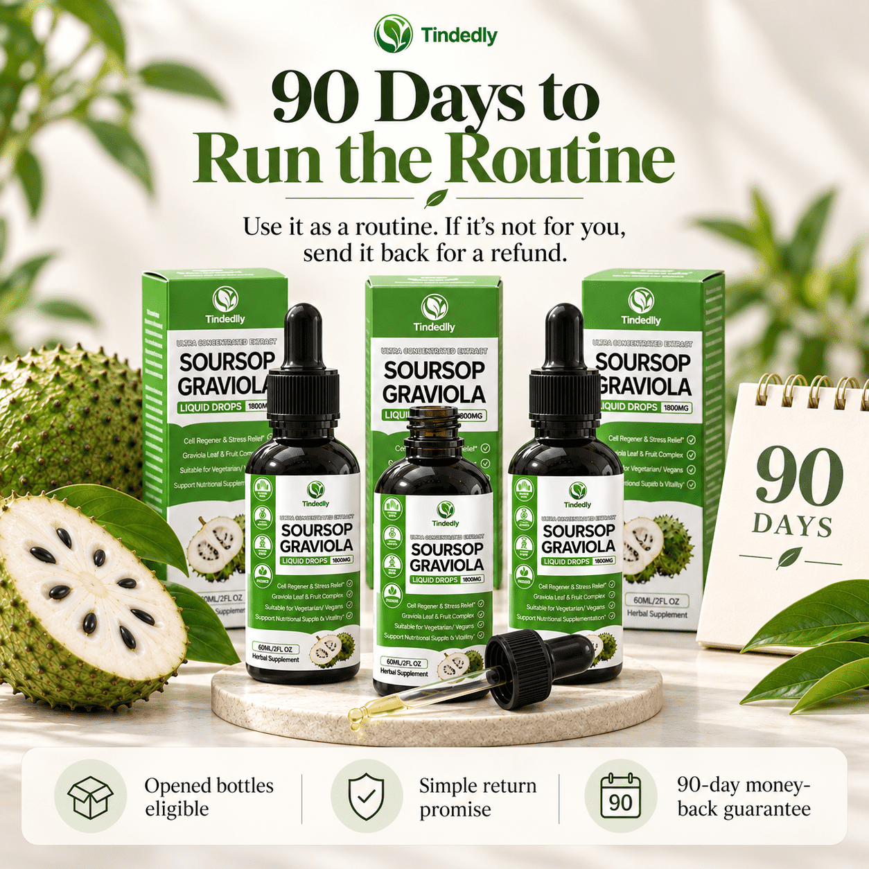 Organic Soursop Drops for Adults Already Watching Their Numbers