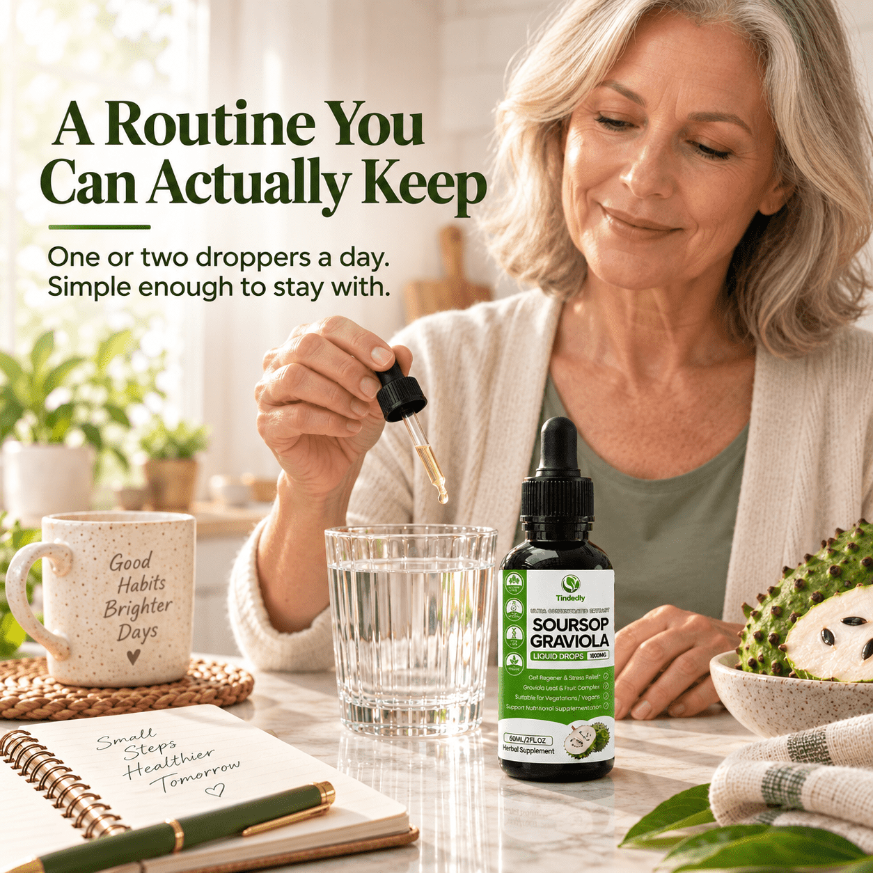 Organic Soursop Drops for Adults Already Watching Their Numbers