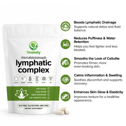 100% Pure 6-in-1 Lymphatic Complex Capsules