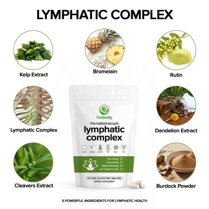100% Pure 6-in-1 Lymphatic Complex Capsules
