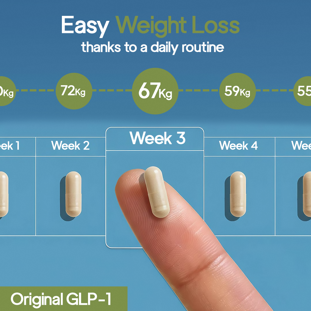 Tindedly GLP‑1 Weight Loss Capsules – Natural Appetite Control & Blood Sugar Support