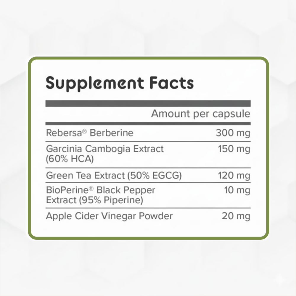 Tindedly GLP‑1 Weight Loss Capsules – Natural Appetite Control & Blood Sugar Support