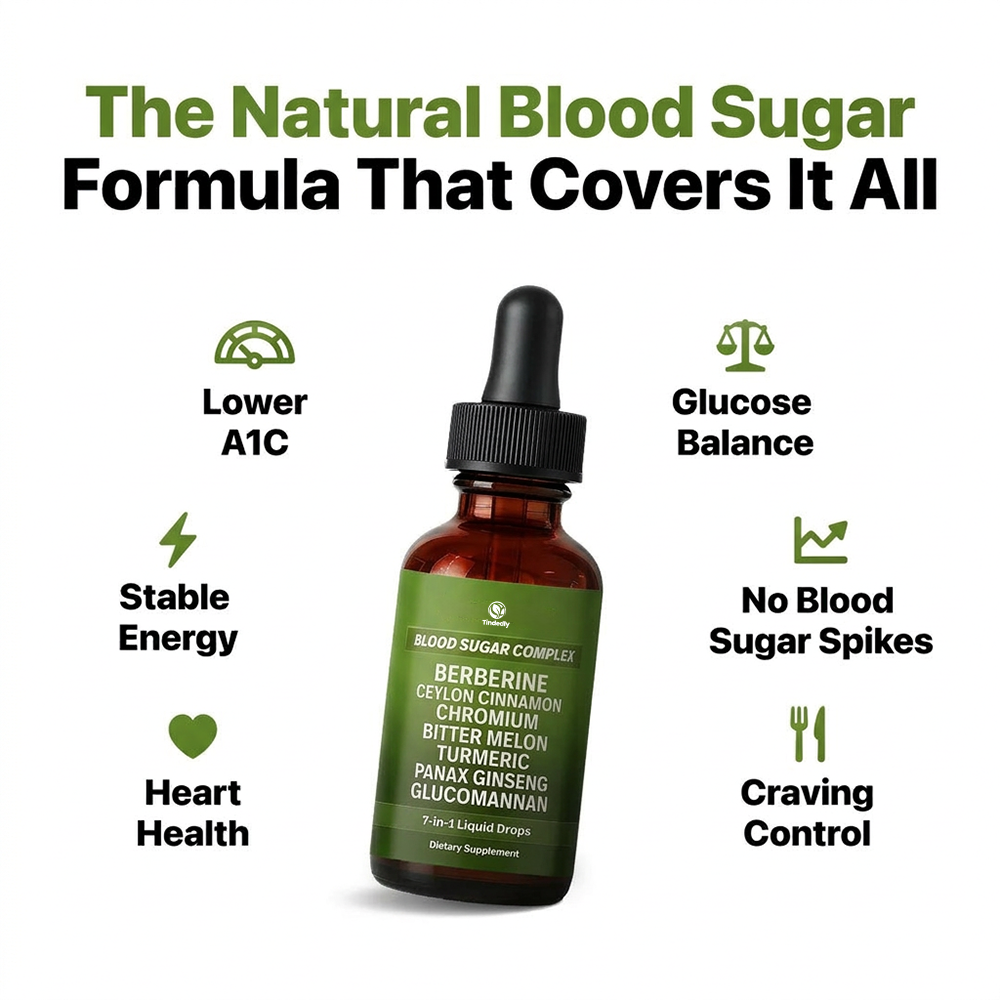 Tindedly 7-in-1 Blood Sugar Complex