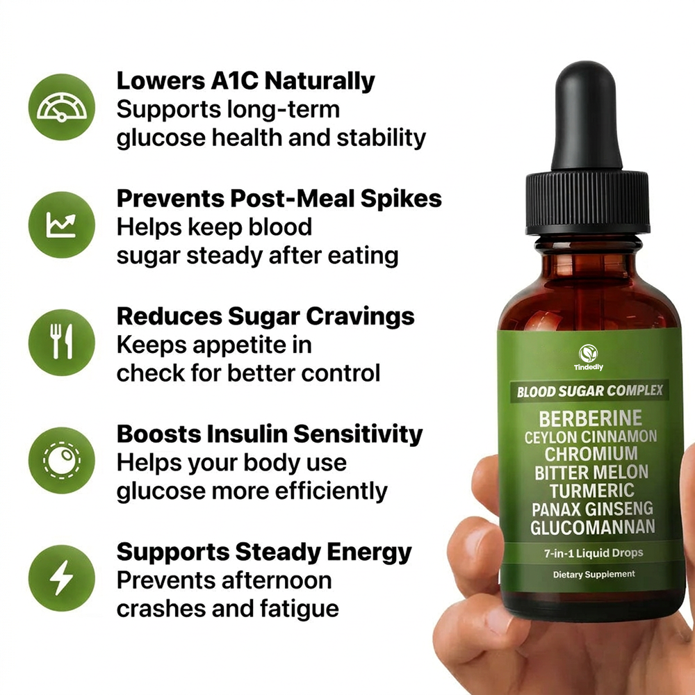 Tindedly 7-in-1 Blood Sugar Complex