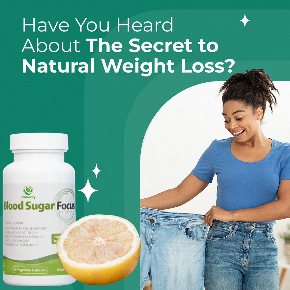 Tindedly Blood Sugar Focus – Take Control of Cravings, Energy & Glucose Naturally