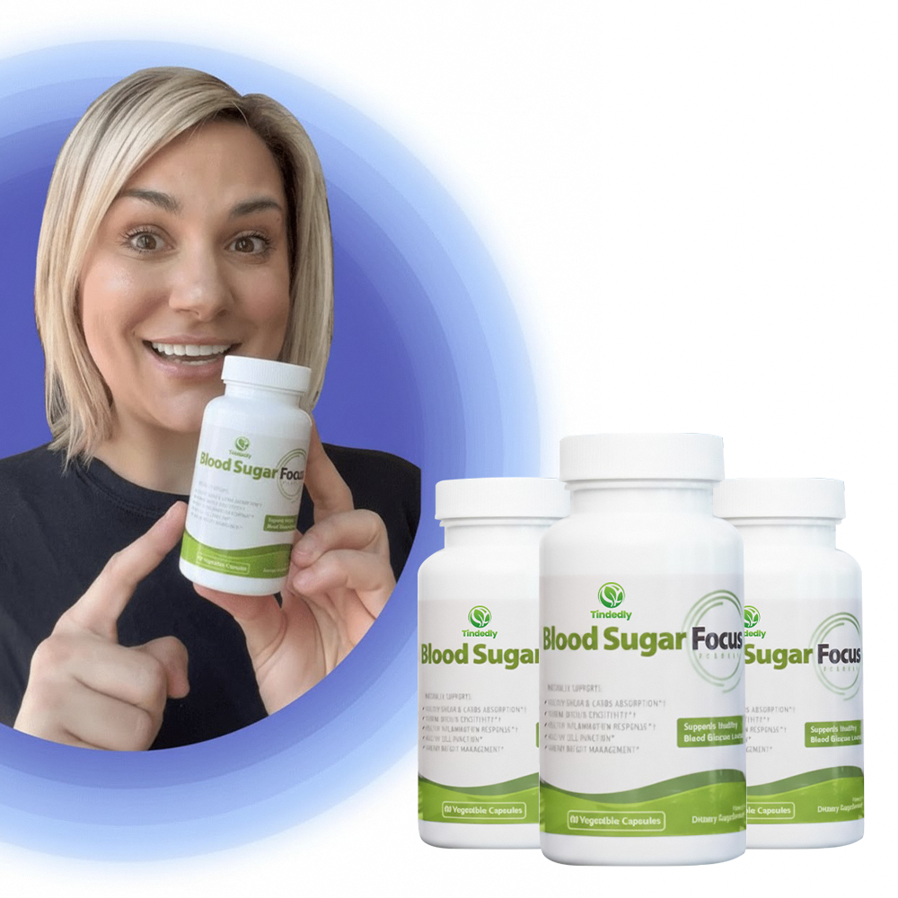 Tindedly Blood Sugar Focus – Take Control of Cravings, Energy & Glucose Naturally