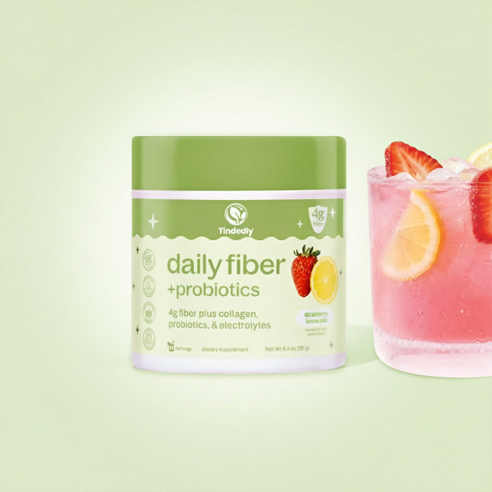 Tindedly 4‑In‑1 Fiber for Digestion Energy and Beauty
