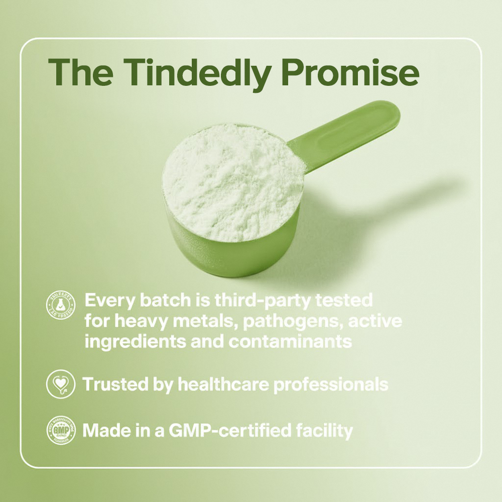 Tindedly 4‑In‑1 Fiber for Digestion Energy and Beauty