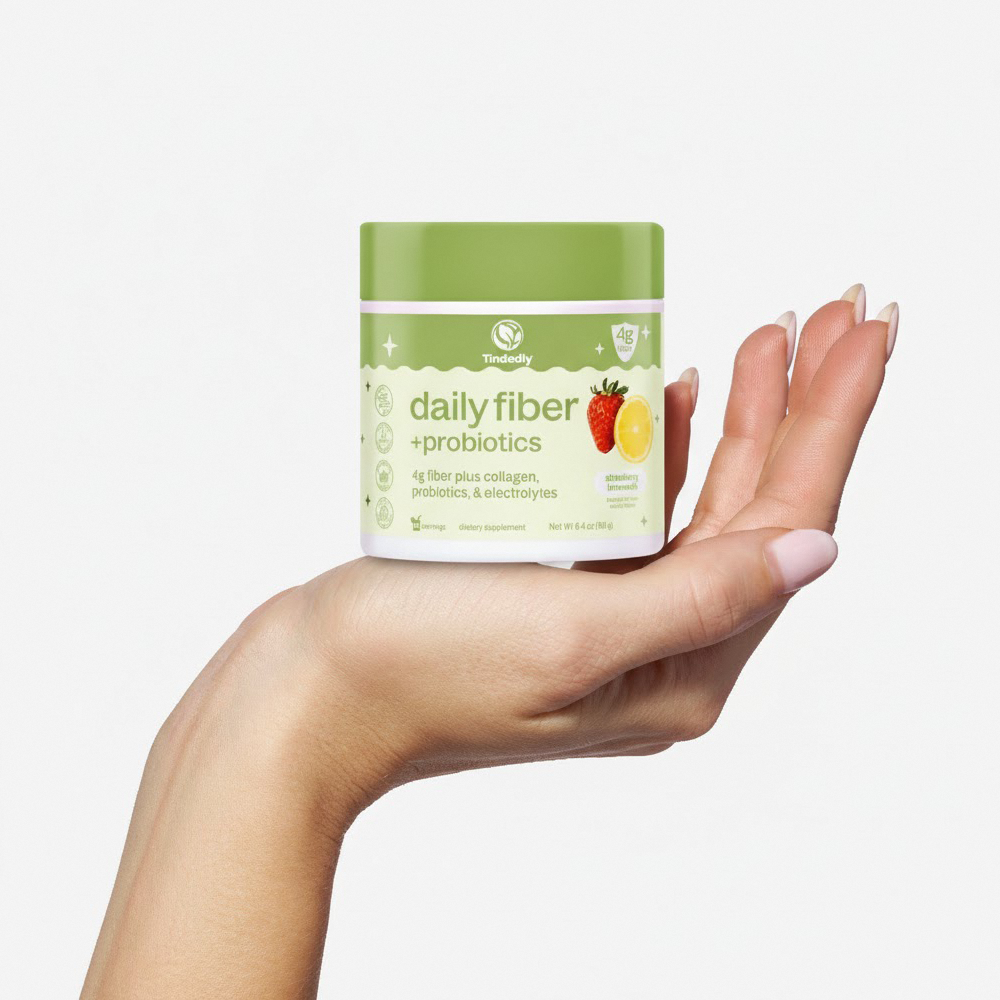 Tindedly 4‑In‑1 Fiber for Digestion Energy and Beauty