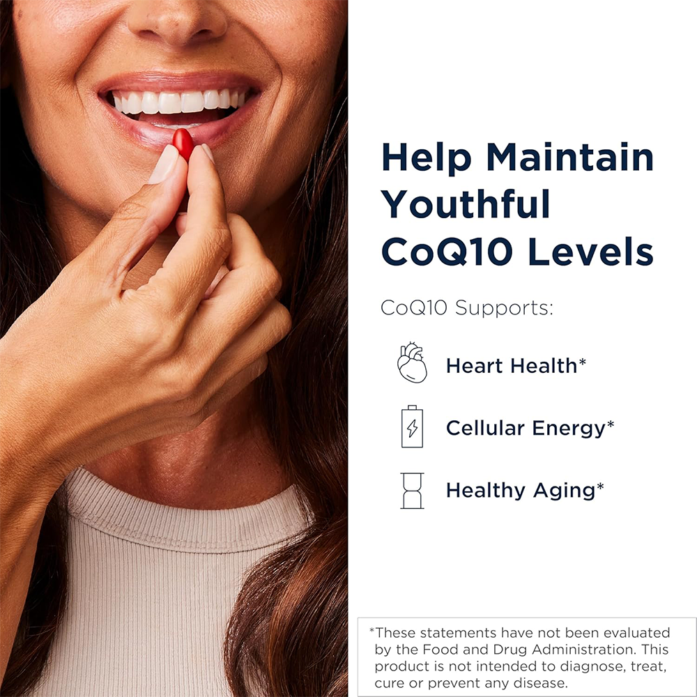 Tindedly™ CoQnol Ubiquinol 100 mg – Boost Energy & Support Heart Health