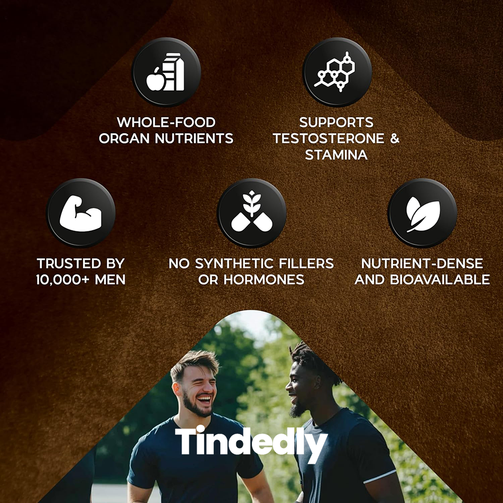 Tindedly Vital Bull — Real Food Nutrition for Male Strength & Energy