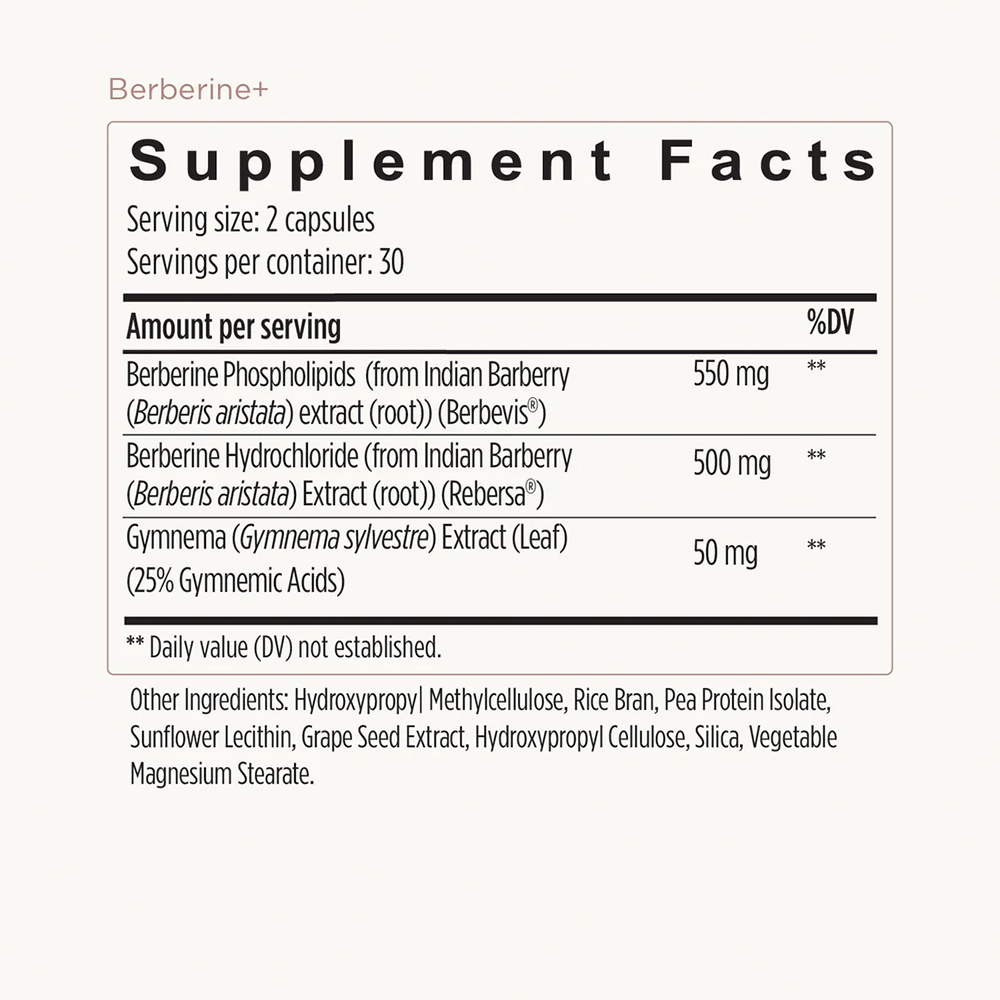 Tindedly Berberine Formula for Healthy Blood Sugar and Metabolic Support