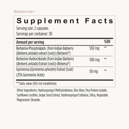 Tindedly Berberine Formula for Healthy Blood Sugar and Metabolic Support
