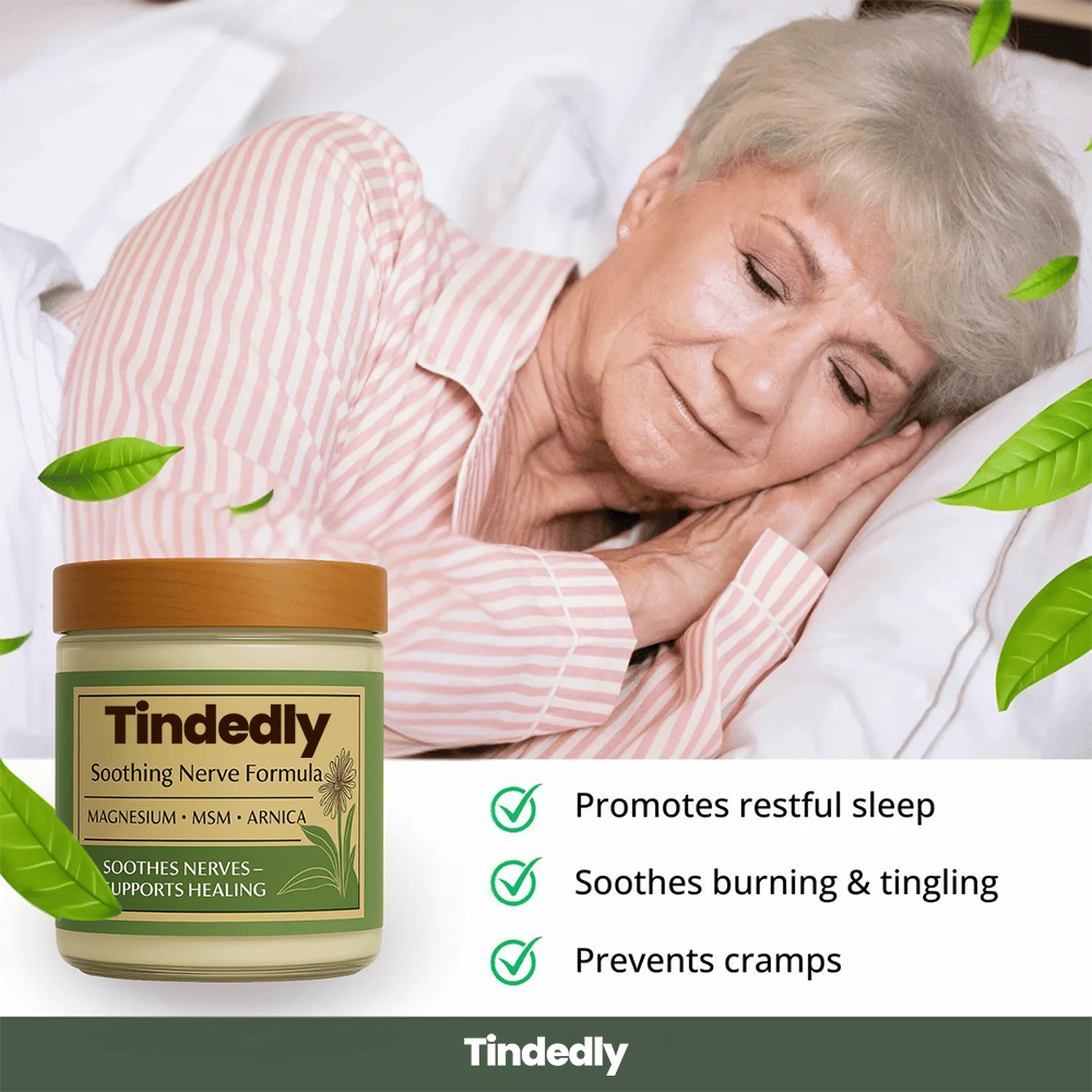 Tindedly Relief Magnesium Cream for Tingling Burning and Numbness