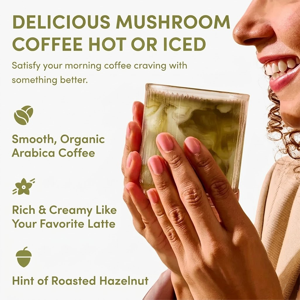 Tindedly™ Mushroom Coffee – Focus, Energy & Immunity in Every Cup