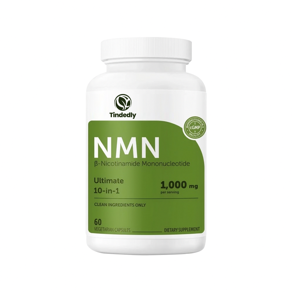 Tindedly NMN Capsules 1000mg Cellular Energy & Longevity Support