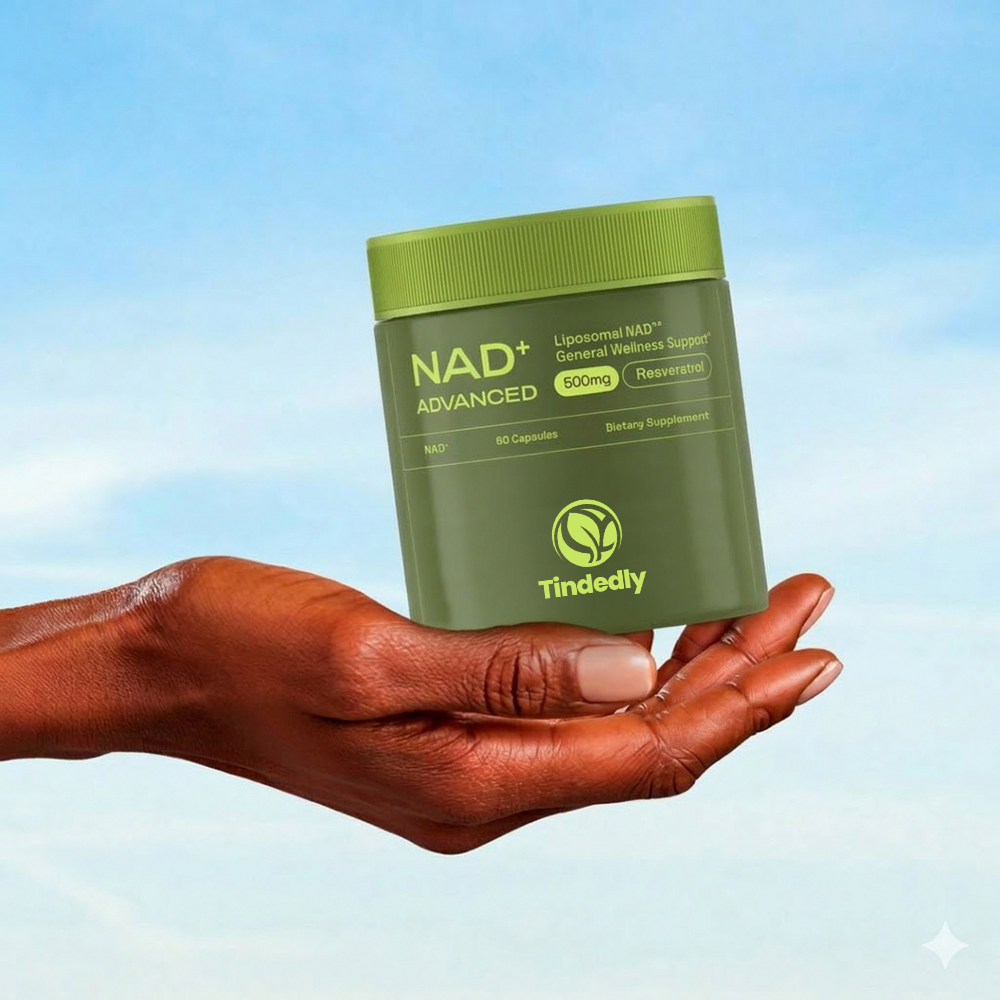 Tindedly™ NAD+ Advanced – Fuel Your Cells for Energy and Longevity