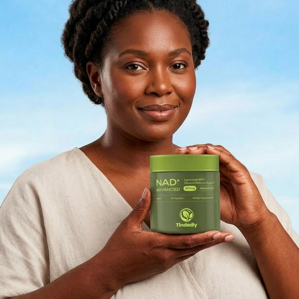 Tindedly™ NAD+ Advanced – Fuel Your Cells for Energy and Longevity