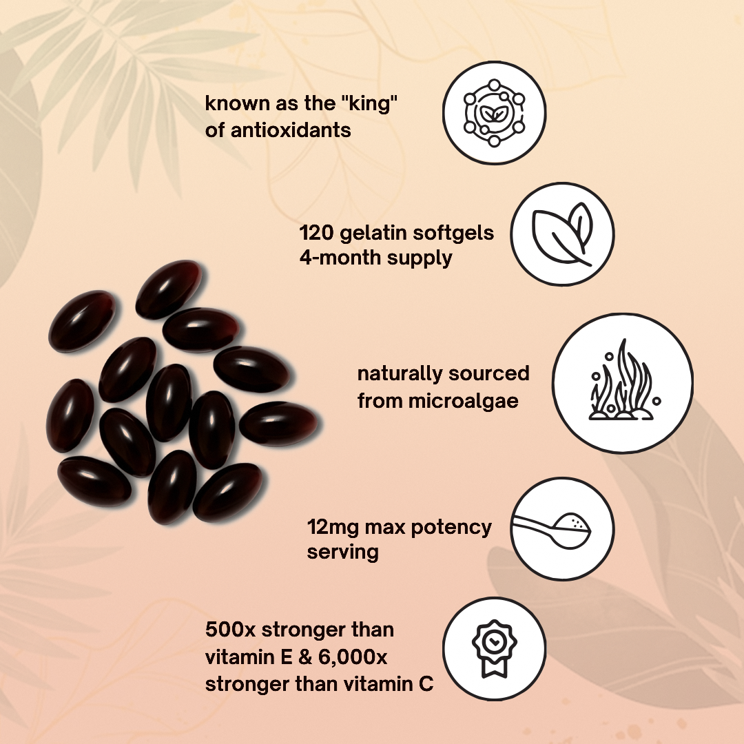 Astaxanthin From Microalgae - Triple Strength