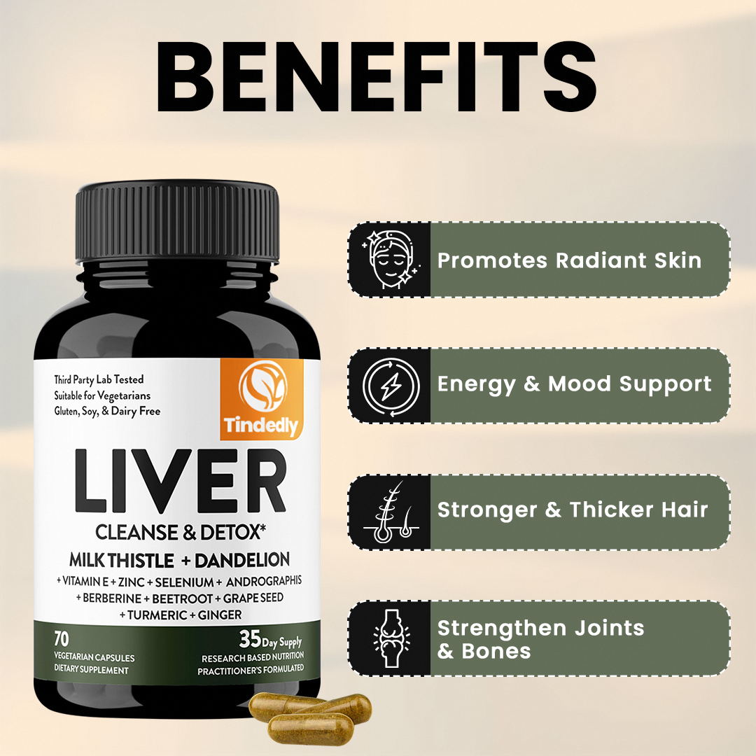 Tindedly's Liver Clean & Detox Support
