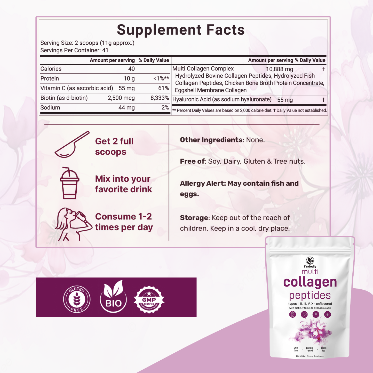 Multi Collagen Peptides Powder