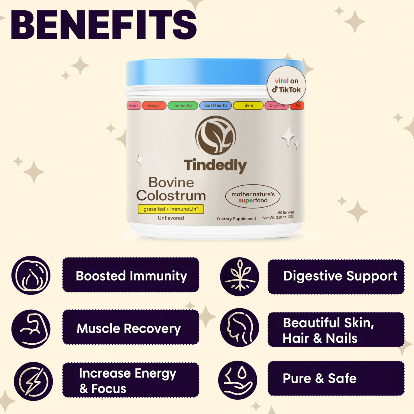 Bovine Colostrom Supplement Powder