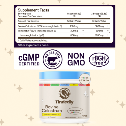  Bovine Colostrom Supplement Powder