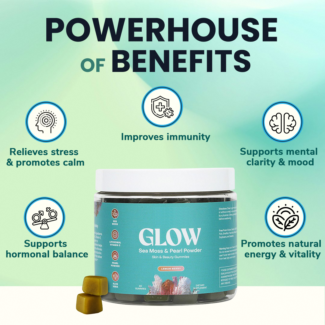 Glow Sea Moss & Pearl Powder