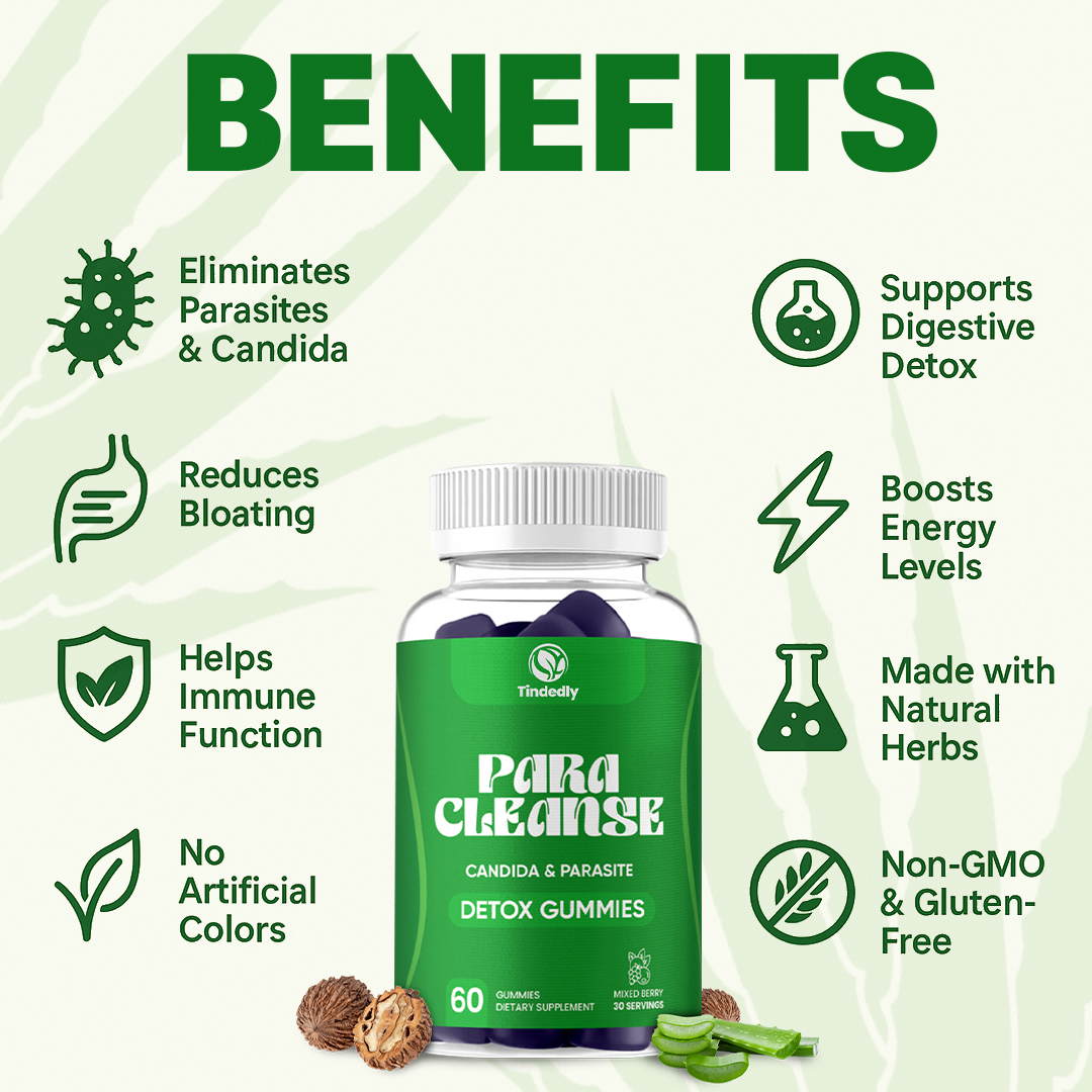 Tindedly's Para Cleanse Detox Gummies