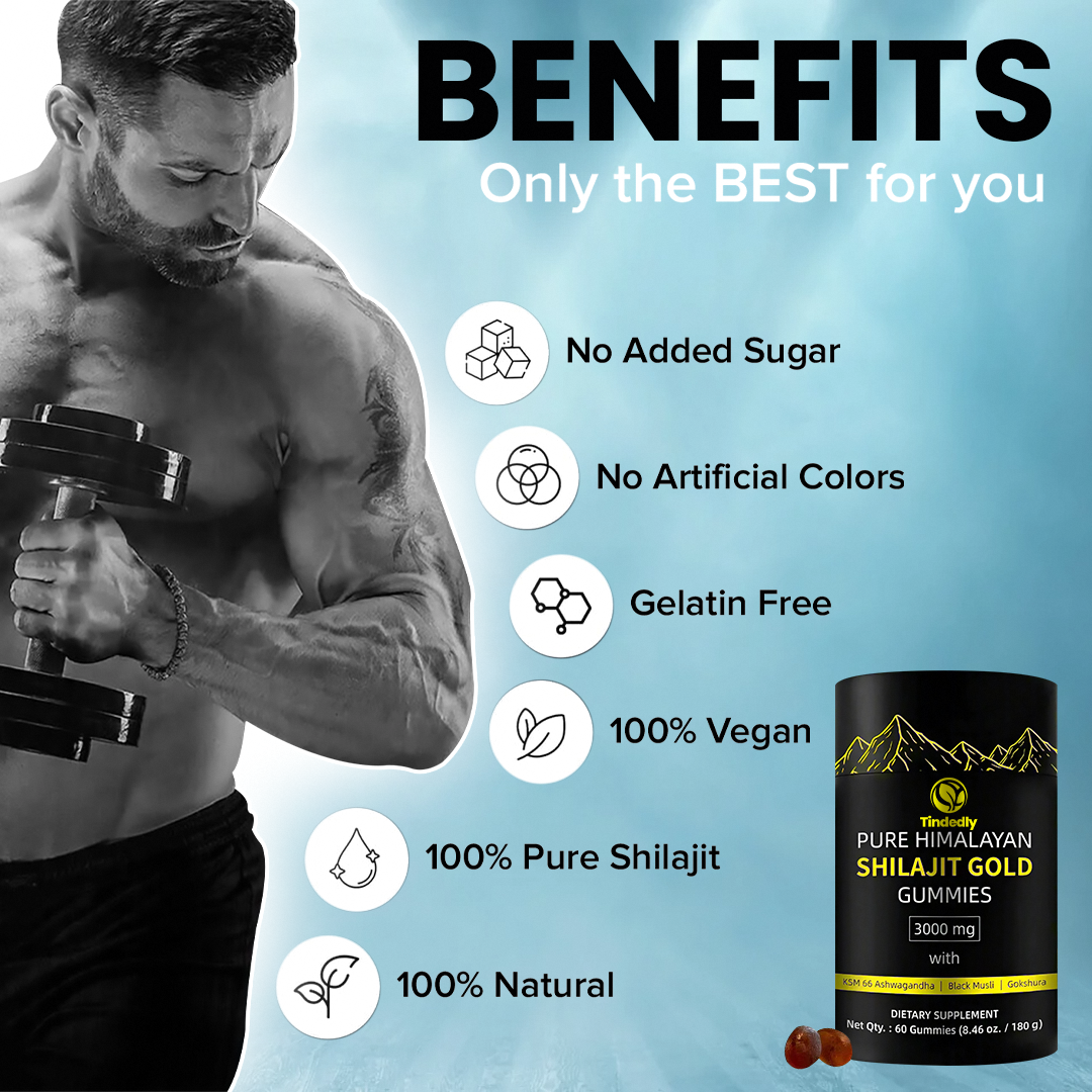 Pure Himalayan Shilajit Gold Gummies