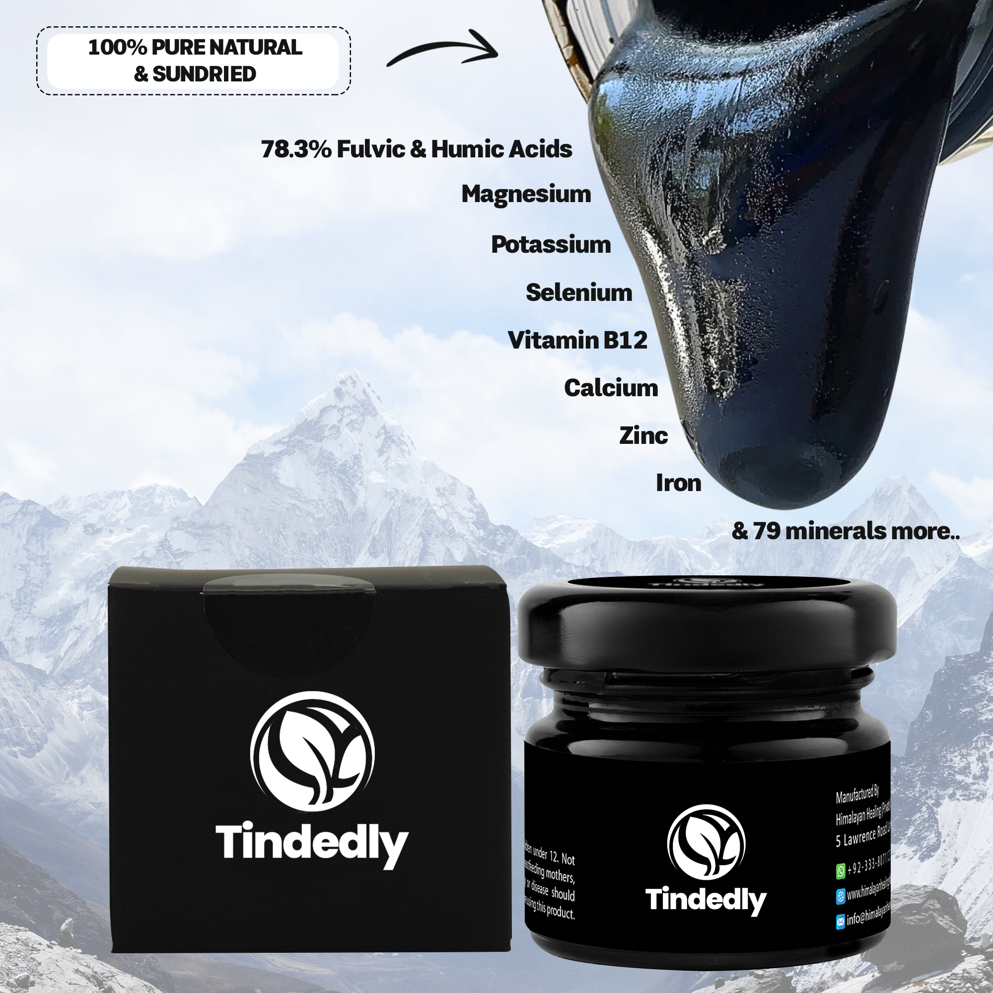  Pure Shilajit Resin