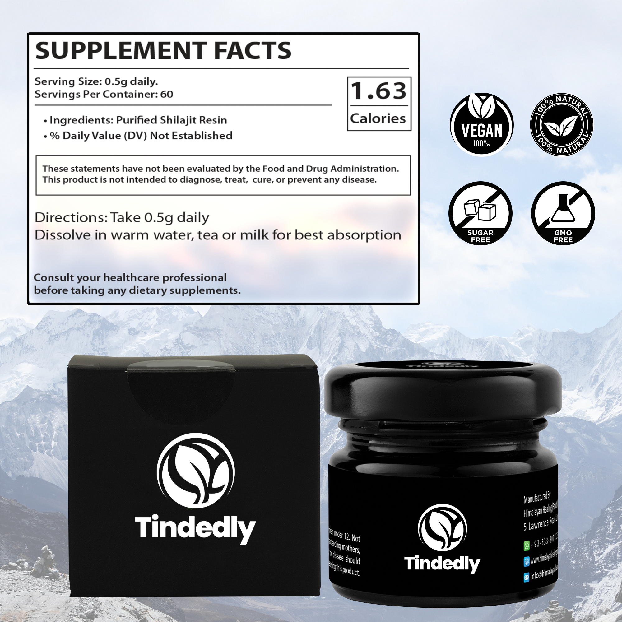  Pure Shilajit Resin