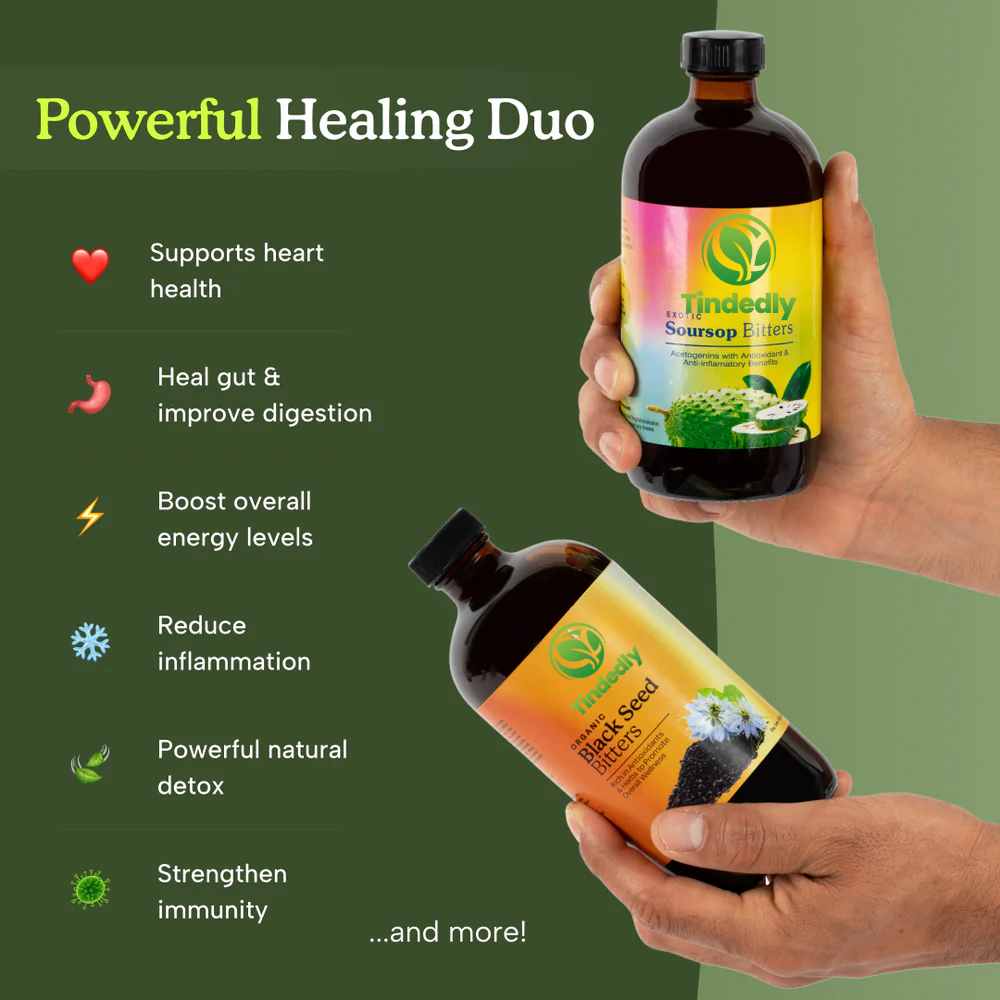 Soursop Bitters & Black Seed Bitters Bundle