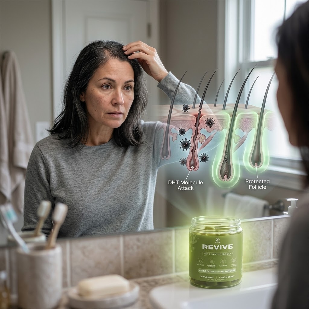 Doctor holding product