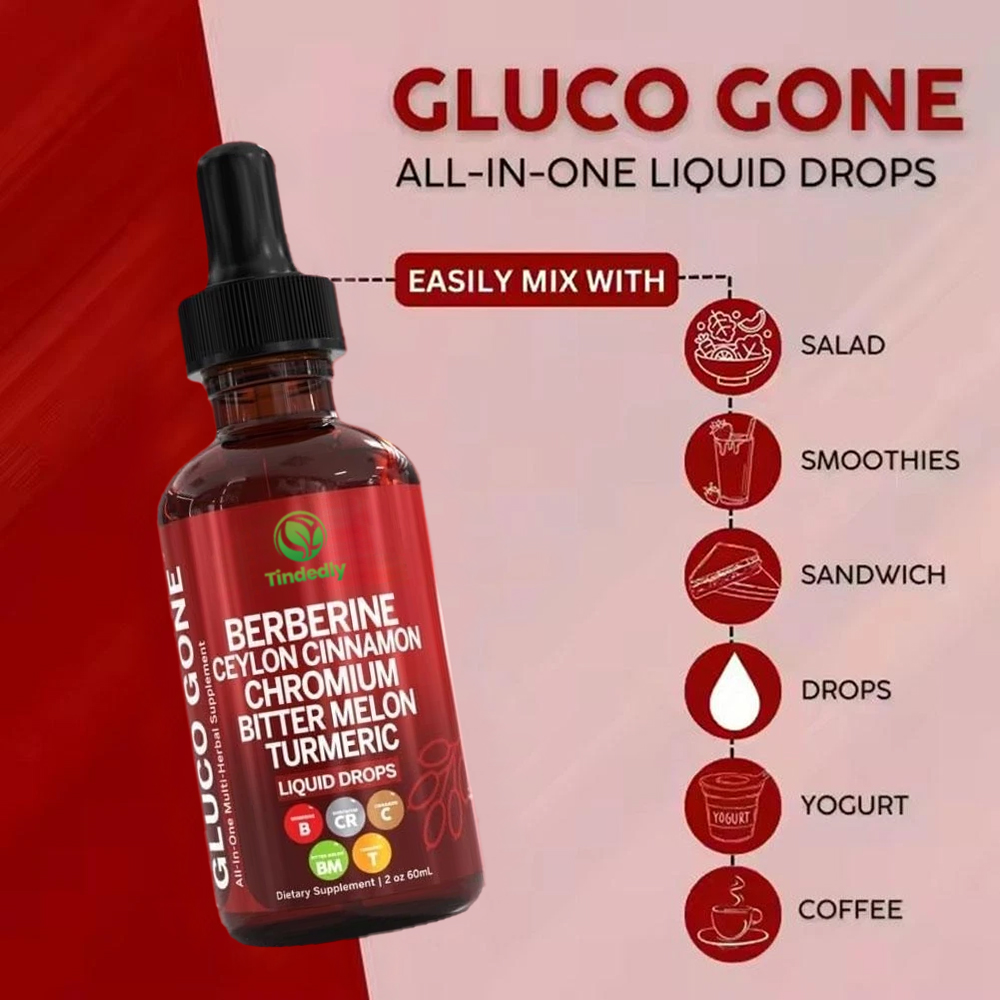 Berberine with Ceylon Cinnamon Supplement Liquid Drops 