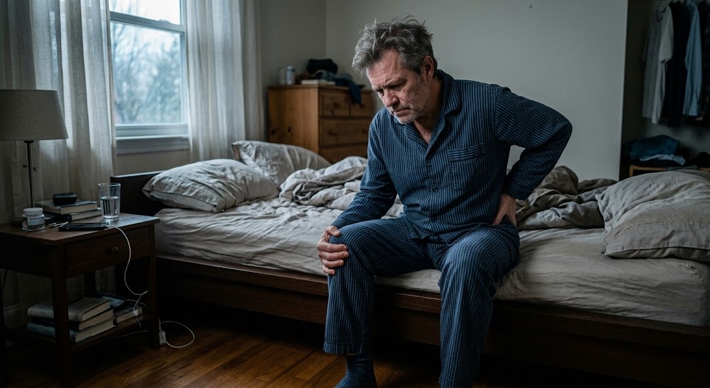 Doctor holding product